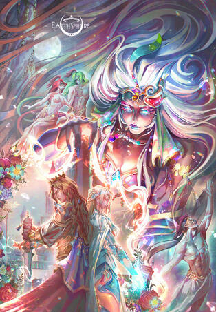 Illustration for a personal OC project